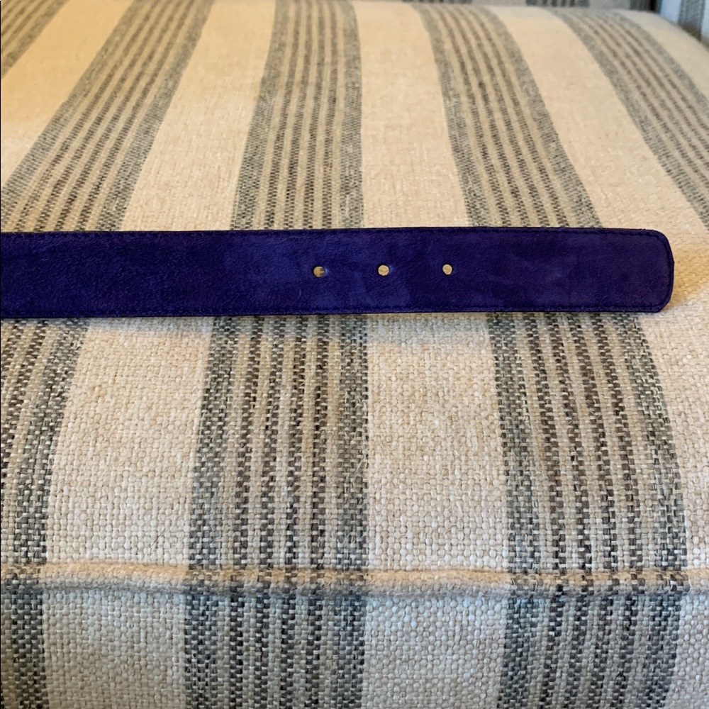 Vintage Escada Suede Belt with Tassel - Picture 4 of 5